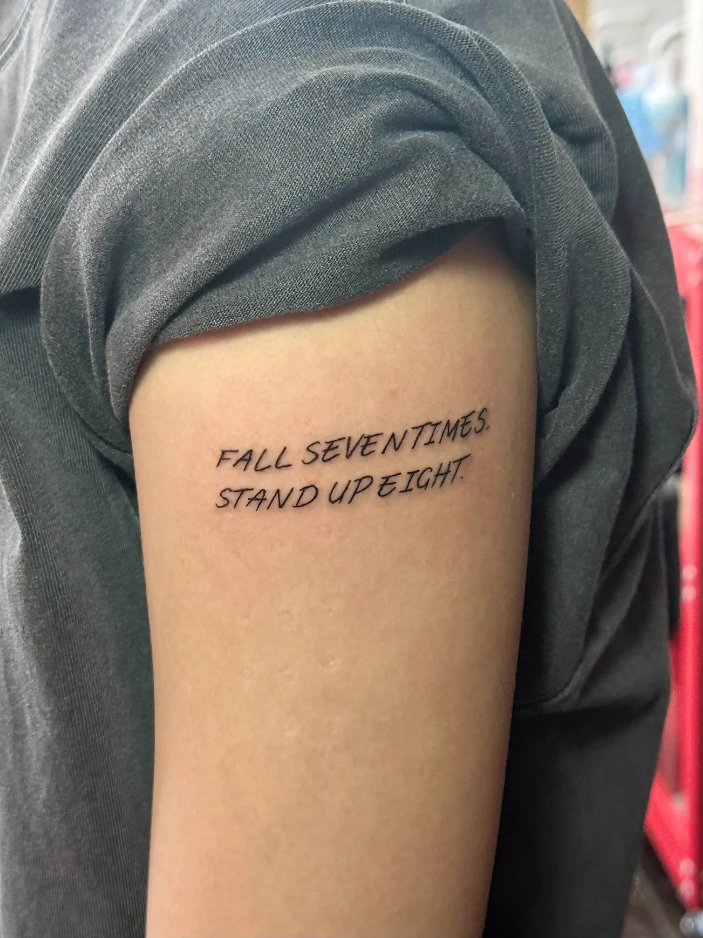 감성타투: 팔에 새긴 나만의 문구