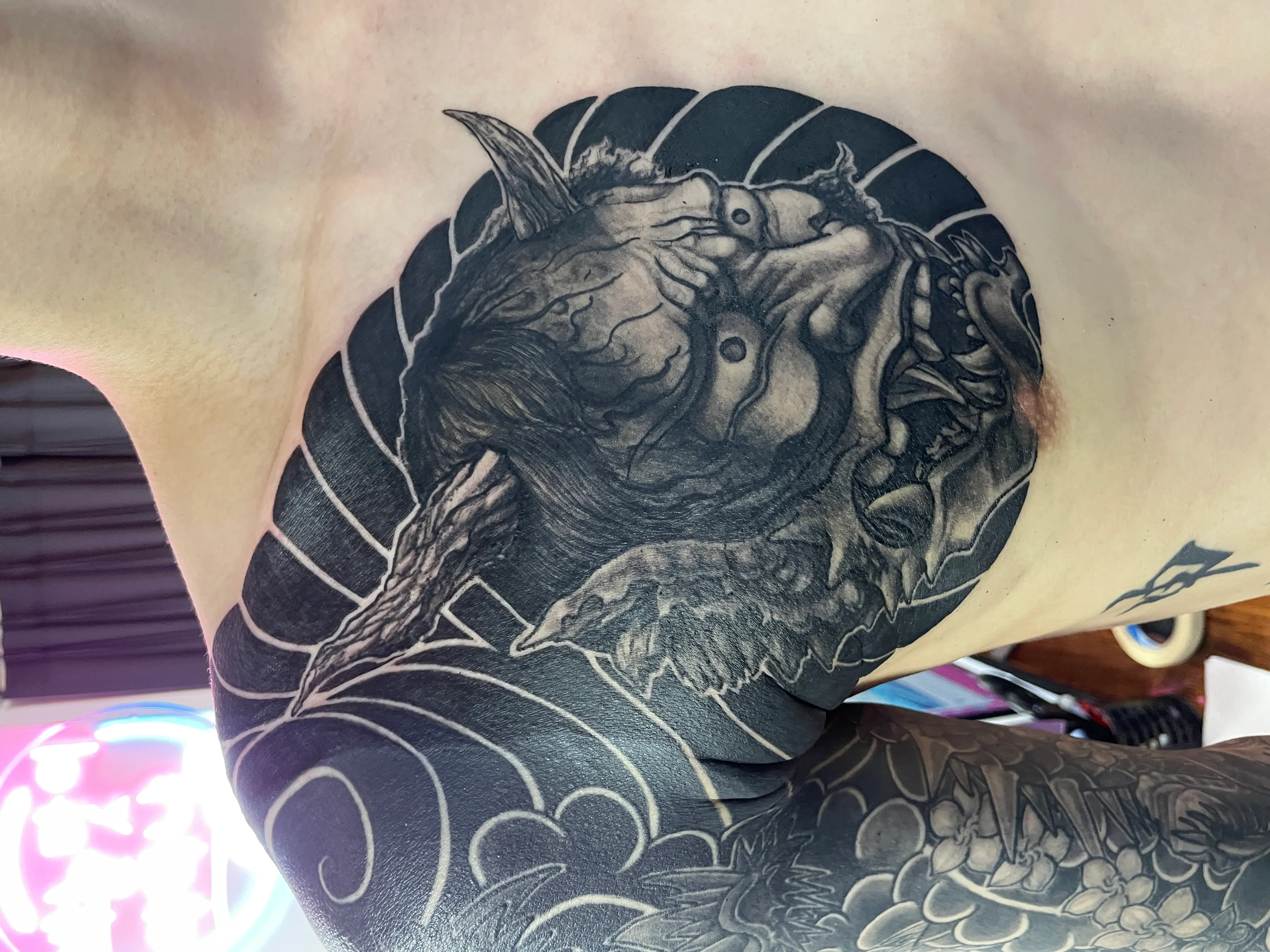 가슴 연장 한야 이레즈미 타투 후기