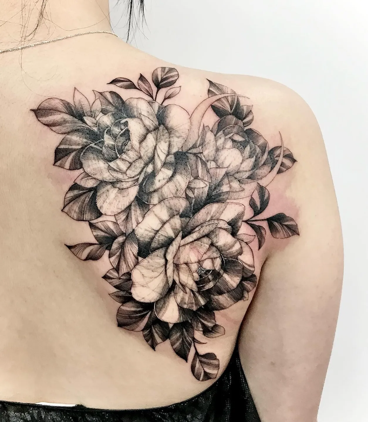 안양 블랙워크 커버업타투: 시노타투의 예술