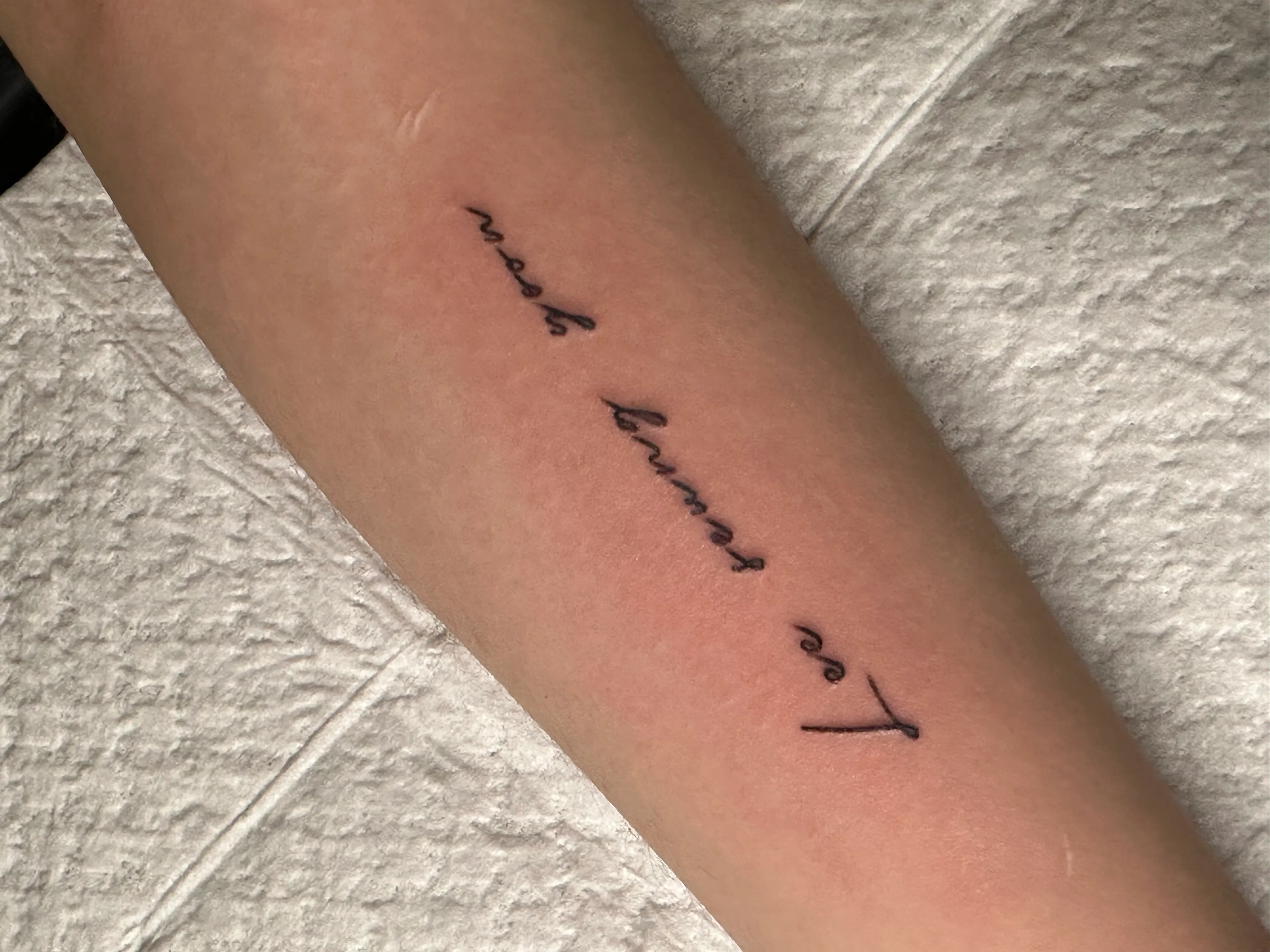 레터링 타투: 팔에 새기는 나만의 메시지