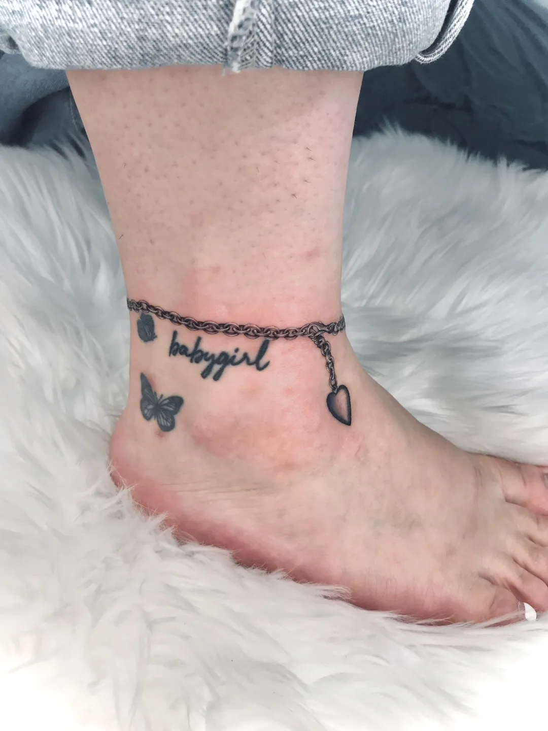 안양타투 시노타투 블랙워크 발찌타투