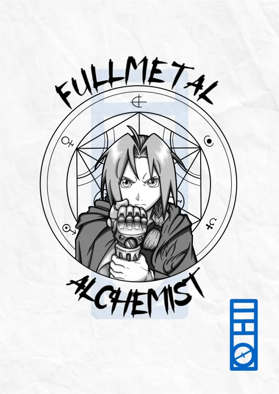 강철의 연금술사 에드워드, 연성진 속 애니메이션 타투