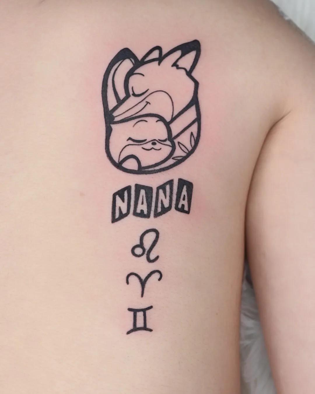 블랙워크 타투: Zootopia 디자인 분석